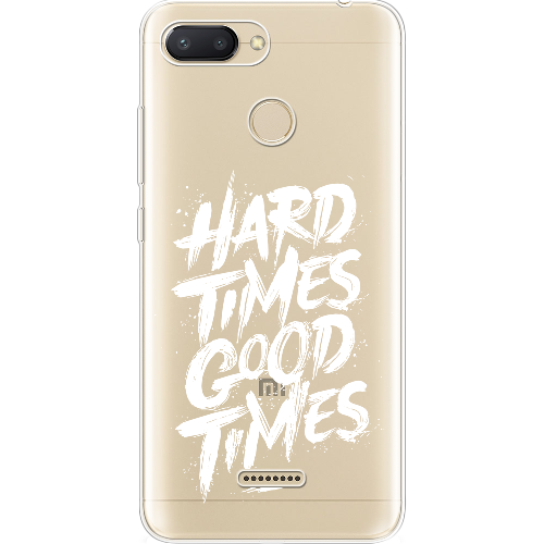 Чехол BoxFace Xiaomi Redmi 6 Hard Times