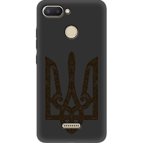 Чехол BoxFace Xiaomi Redmi 6 Ukrainian Black Trident