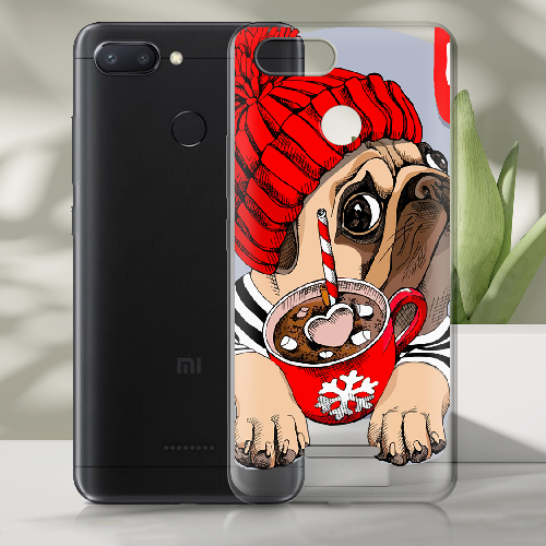 Чехол BoxFace Xiaomi Redmi 6 Winter Puggy