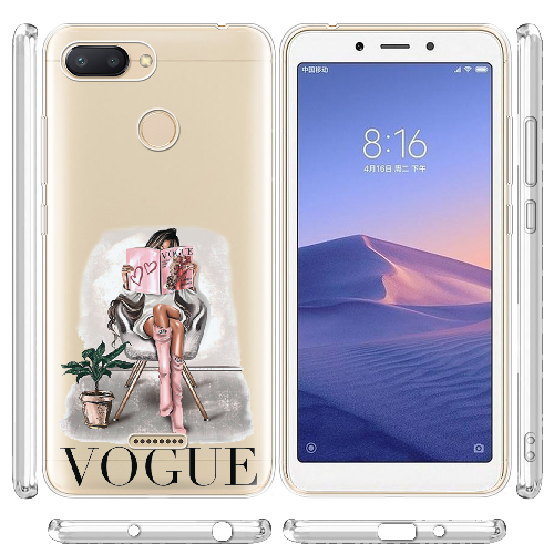 Чехол BoxFace Xiaomi Redmi 6 Модель из VOGUE