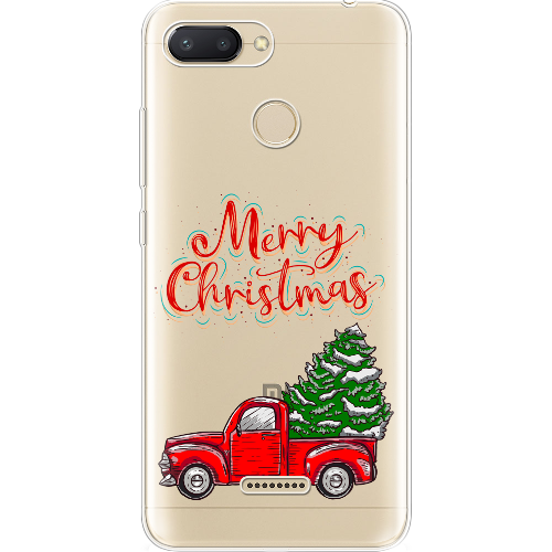 Чехол BoxFace Xiaomi Redmi 6 Holiday Car Merry Christmas