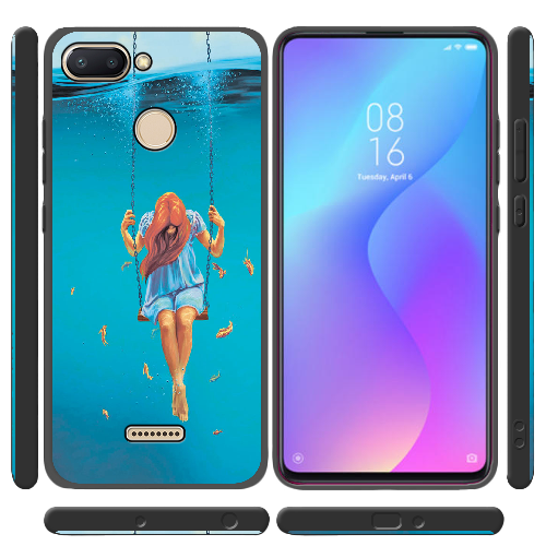 Чехол BoxFace Xiaomi Redmi 6 Girl In The Sea