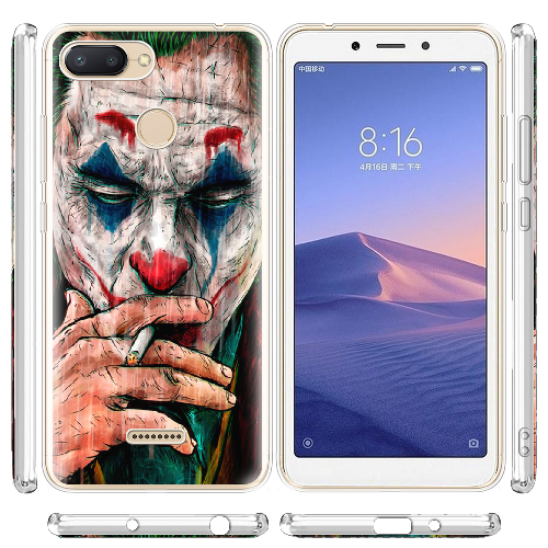 Чехол BoxFace Xiaomi Redmi 6 Joker Smoking