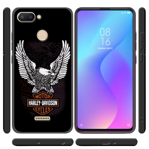 Чехол BoxFace Xiaomi Redmi 6 Harley Davidson and eagle