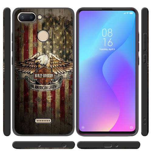 Чехол BoxFace Xiaomi Redmi 6 Harley Davidson An American Legend