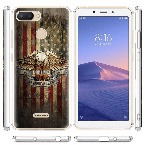 Чехол BoxFace Xiaomi Redmi 6 Harley Davidson An American Legend