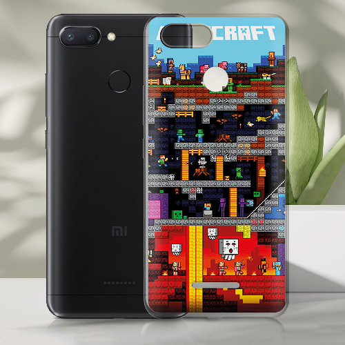 Чехол BoxFace Xiaomi Redmi 6 Minecraft Lode Runner