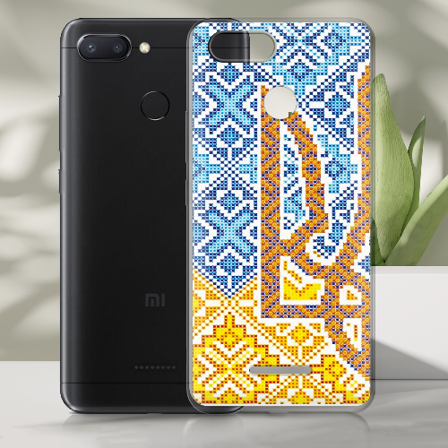 Чехол BoxFace Xiaomi Redmi 6 Тризуб Вишивка