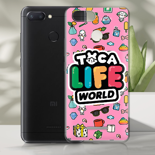 Чехол BoxFace Xiaomi Redmi 6 Toca Boca Life World