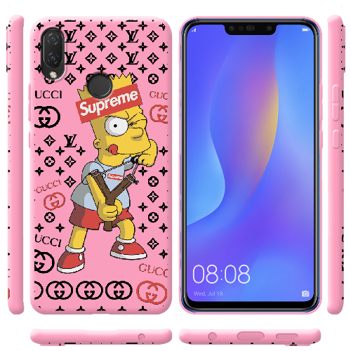 Чехол BoxFace Huawei P Smart Plus Yellow Fun