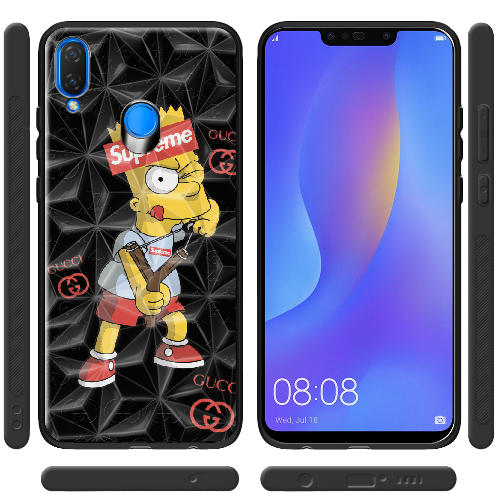 Чехол BoxFace Huawei P Smart Plus Yellow Fun