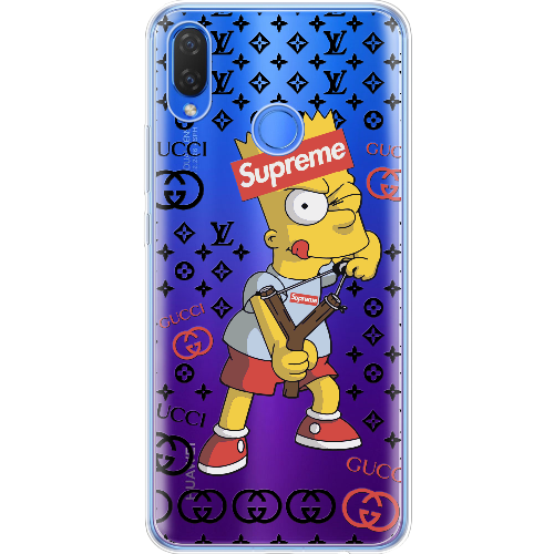 Чехол BoxFace Huawei P Smart Plus Yellow Fun