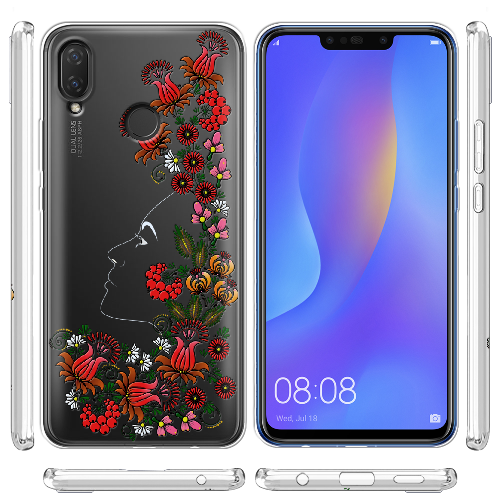 Чехол BoxFace Huawei P Smart Plus 3D Ukrainian Muse