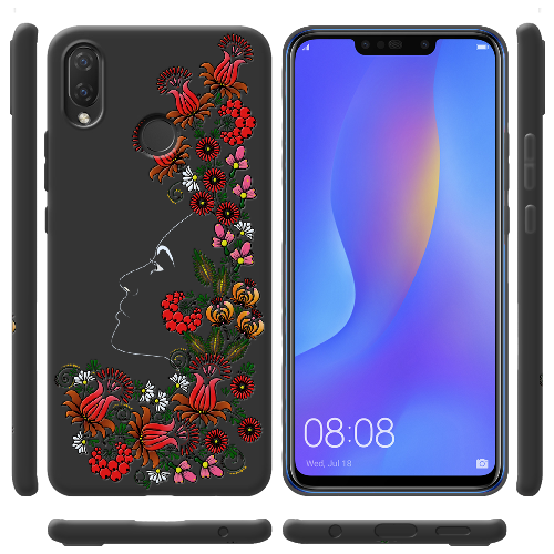 Чехол BoxFace Huawei P Smart Plus 3D Ukrainian Muse