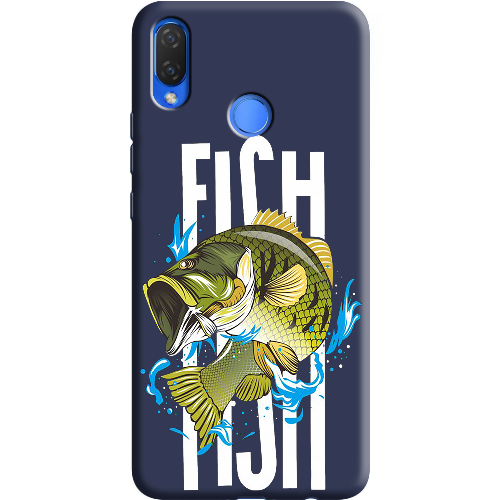 Чехол BoxFace Huawei P Smart Plus Bass fish