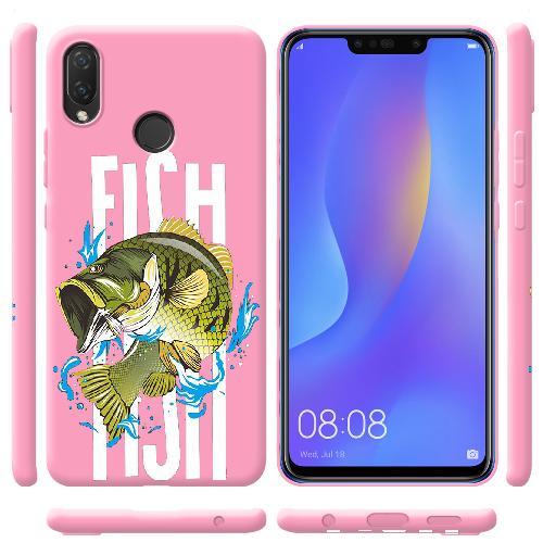 Чехол BoxFace Huawei P Smart Plus Bass fish