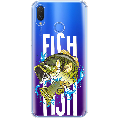 Чехол BoxFace Huawei P Smart Plus Bass fish