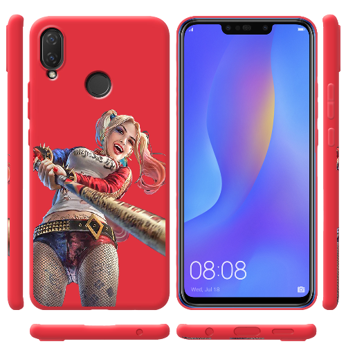 Чехол BoxFace Huawei P Smart Plus Happy Harley Quinn