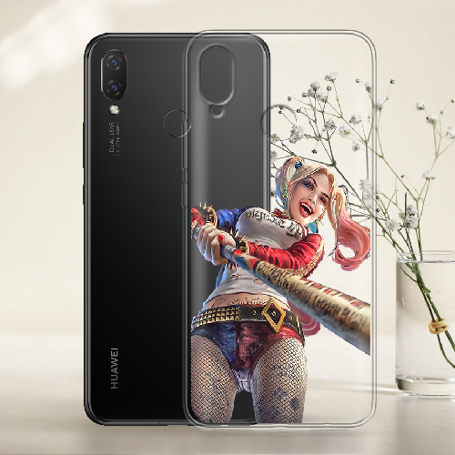 Чехол BoxFace Huawei P Smart Plus Happy Harley Quinn