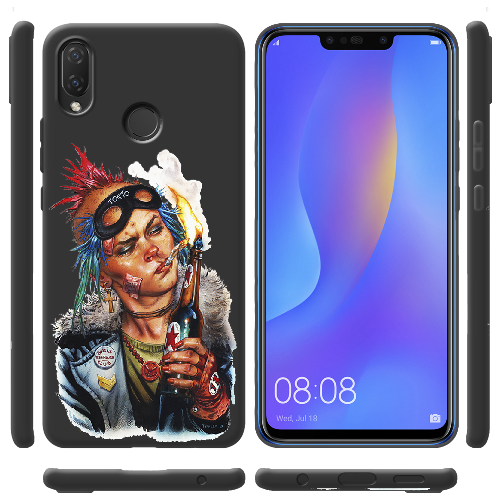 Чехол BoxFace Huawei P Smart Plus Tanker Girl