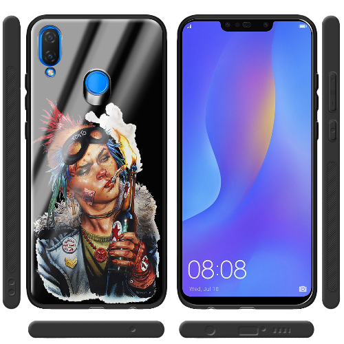 Чехол BoxFace Huawei P Smart Plus Tanker Girl