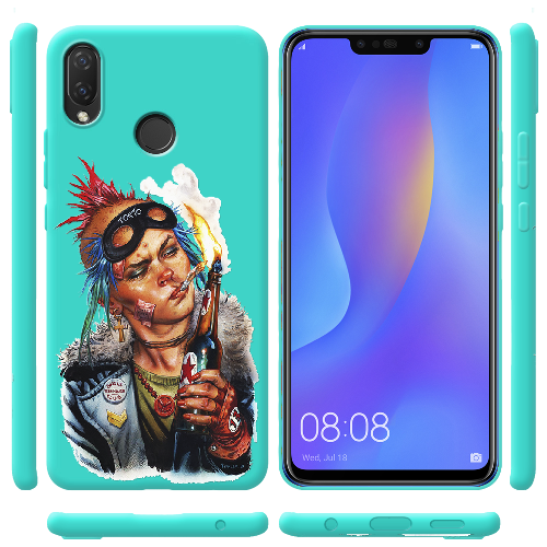 Чехол BoxFace Huawei P Smart Plus Tanker Girl