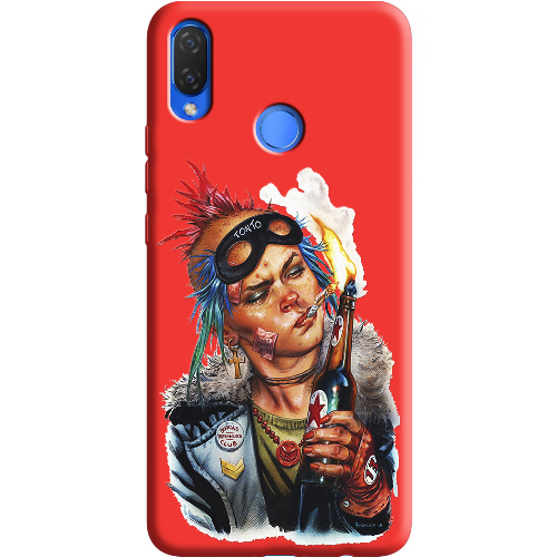 Чехол BoxFace Huawei P Smart Plus Tanker Girl