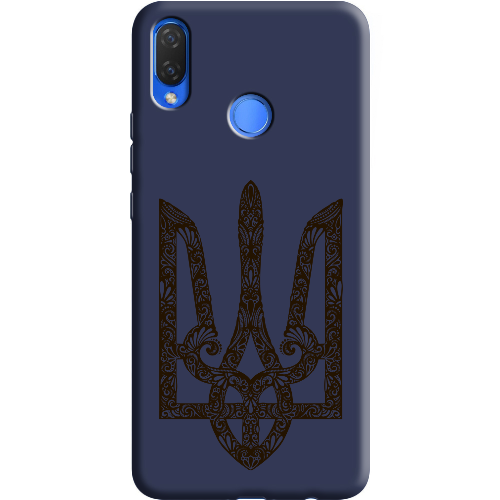 Чехол BoxFace Huawei P Smart Plus Ukrainian Black Trident