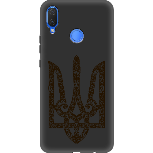 Чехол BoxFace Huawei P Smart Plus Ukrainian Black Trident