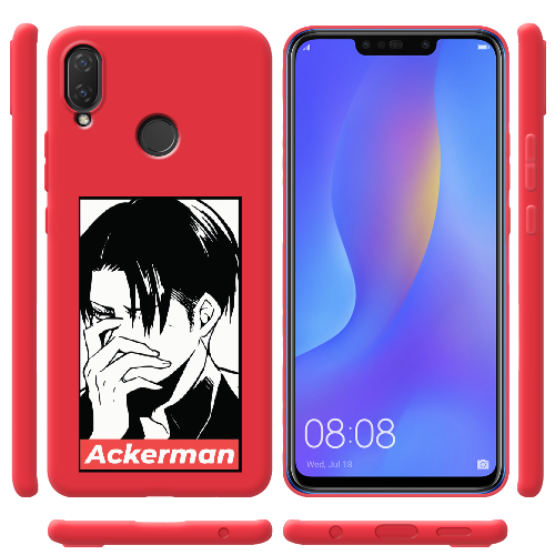 Чехол BoxFace Huawei P Smart Plus Attack On Titan - Ackerman