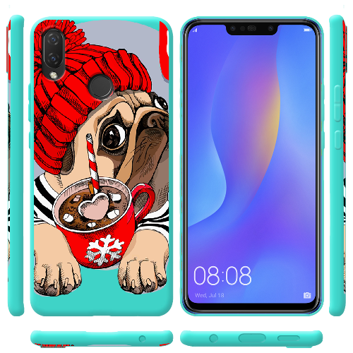 Чехол BoxFace Huawei P Smart Plus Winter Puggy