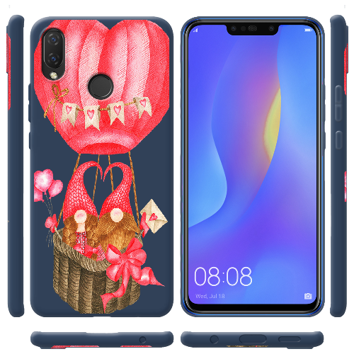 Чехол BoxFace Huawei P Smart Plus Valentine Dwarfs