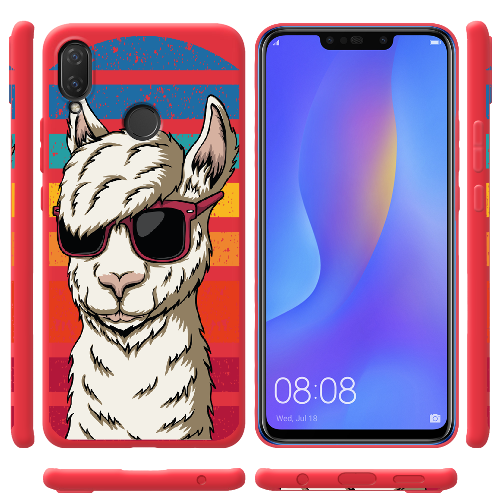 Чехол BoxFace Huawei P Smart Plus Стильна Лама