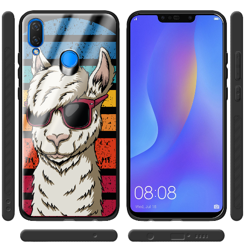 Чехол BoxFace Huawei P Smart Plus Стильна Лама