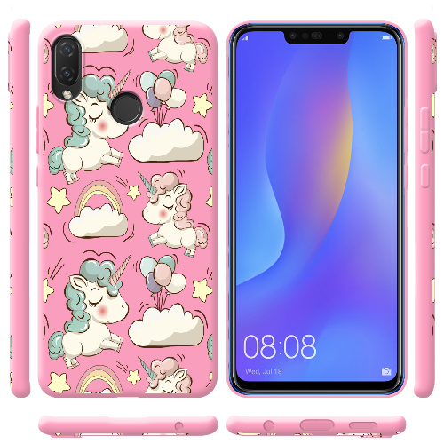 Чехол BoxFace Huawei P Smart Plus Unicorns