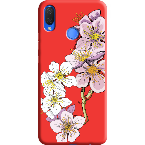 Чехол BoxFace Huawei P Smart Plus Cherry Blossom