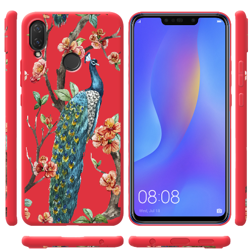 Чехол BoxFace Huawei P Smart Plus Noble Peacock