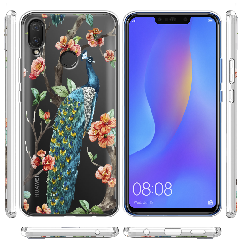 Чехол BoxFace Huawei P Smart Plus Noble Peacock