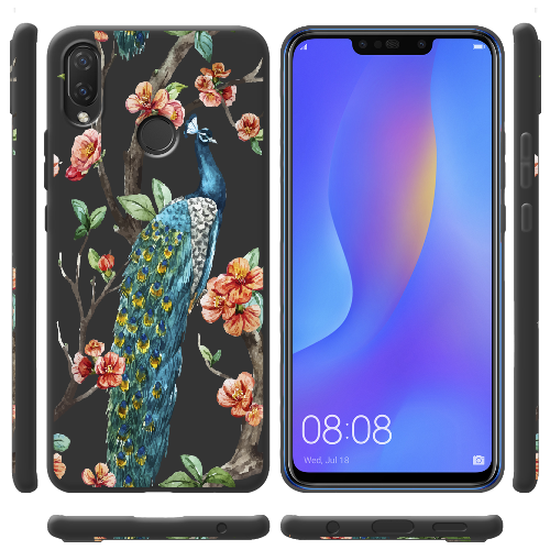 Чехол BoxFace Huawei P Smart Plus Noble Peacock