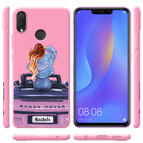 Чехол BoxFace Huawei P Smart Plus Boss Babe