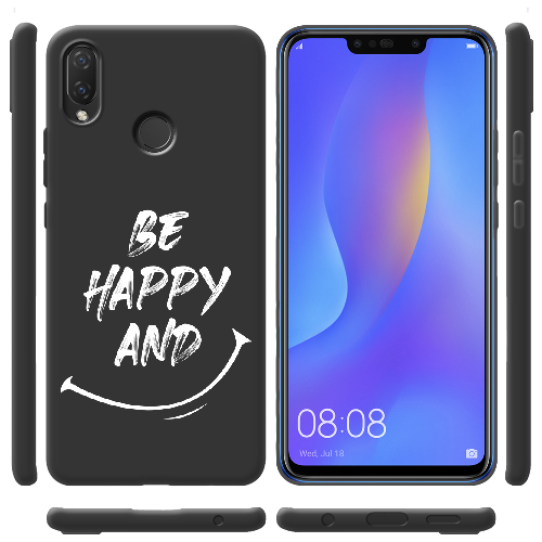 Чехол BoxFace Huawei P Smart Plus be happy and