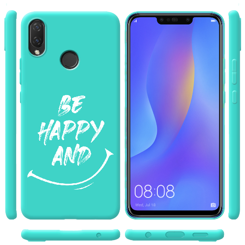 Чехол BoxFace Huawei P Smart Plus be happy and