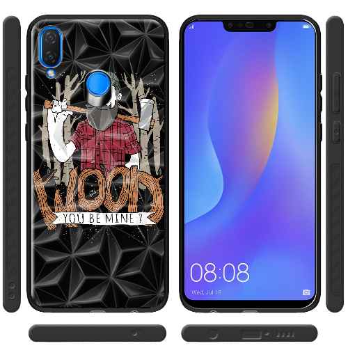 Чехол BoxFace Huawei P Smart Plus Wood you be mine