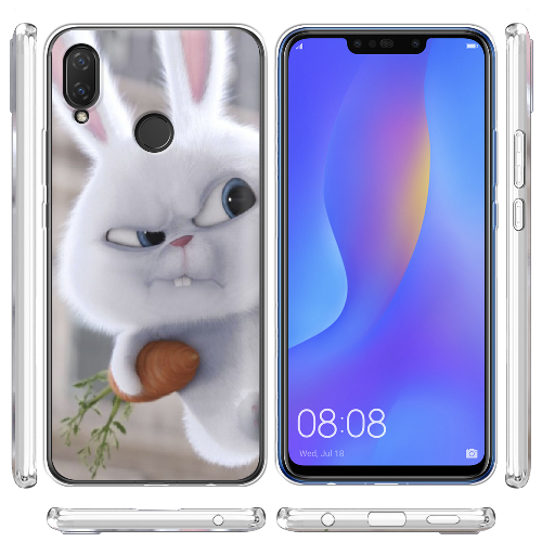 Чехол BoxFace Huawei P Smart Plus Rabbit Snowball