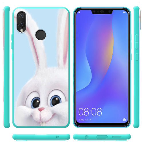 Чехол BoxFace Huawei P Smart Plus Кролик Снежок