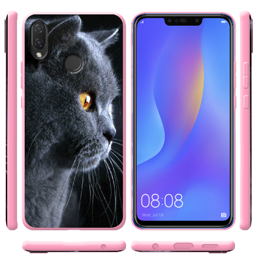 Чехол BoxFace Huawei P Smart Plus English cat