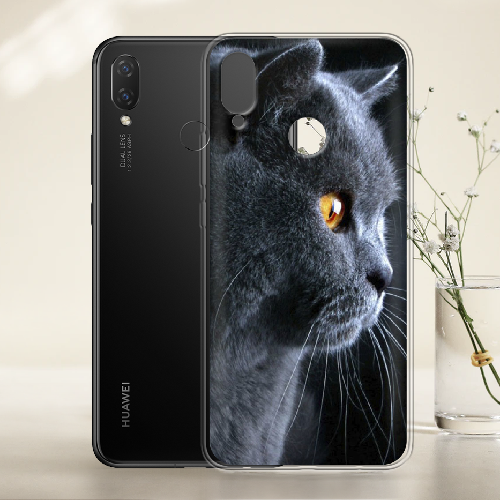 Чехол BoxFace Huawei P Smart Plus English cat