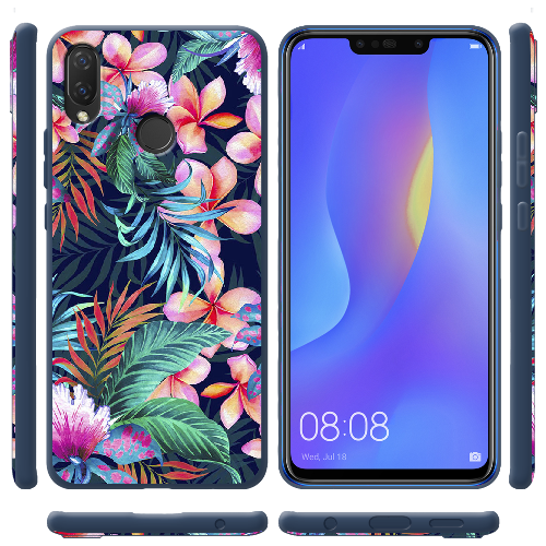 Чехол BoxFace Huawei P Smart Plus flowers in the tropics