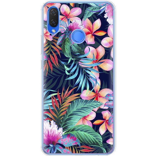 Чехол BoxFace Huawei P Smart Plus flowers in the tropics