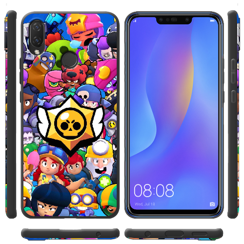 Чехол BoxFace Huawei P Smart Plus Brawl Stars